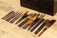 塗り重ねられた漆が雅な漆塗り道具セット BB2821