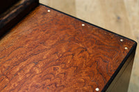 黒柿をアクセントにした欅杢目の美しい関東火鉢 BB2878