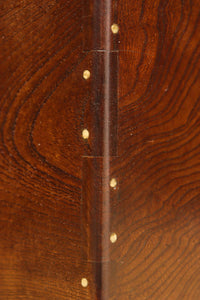 黒柿をアクセントにした欅杢目の美しい関東火鉢 BB2878