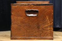 黒柿をアクセントにした欅杢目の美しい関東火鉢 BB2878