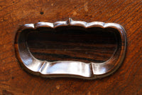 黒柿をアクセントにした欅杢目の美しい関東火鉢 BB2878