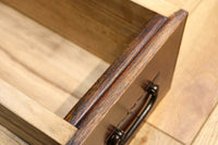 黒柿をアクセントにした欅杢目の美しい関東火鉢 BB2878