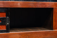 稀少幅2107ミリ‼ 艶やかで雅やかな色彩の貫禄溢れる極上近江水屋箪笥 BB2909