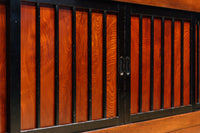 稀少幅2107ミリ‼ 艶やかで雅やかな色彩の貫禄溢れる極上近江水屋箪笥 BB2909