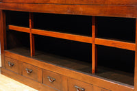 稀少幅2107ミリ‼ 艶やかで雅やかな色彩の貫禄溢れる極上近江水屋箪笥 BB2909