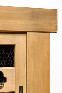 極上!! 美しい木地色に自然美が際立つ京水屋箪笥 BB2911