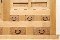 極上!! 美しい木地色に自然美が際立つ京水屋箪笥 BB2911