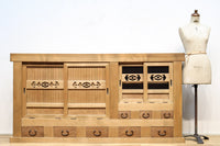 極上!! 美しい木地色に自然美が際立つ京水屋箪笥 BB2911