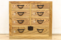 極上の欅杢目が流れる風格漂う小箪笥 BB2914