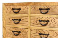 極上の欅杢目が流れる風格漂う小箪笥 BB2914