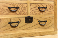 極上の欅杢目が流れる風格漂う小箪笥 BB2914