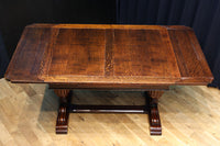 和モダンな脚装飾が魅力的なドローリーフテーブル BB2918