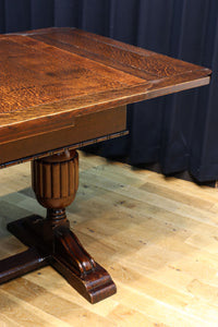 和モダンな脚装飾が魅力的なドローリーフテーブル BB2918