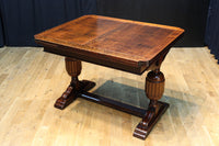 和モダンな脚装飾が魅力的なドローリーフテーブル BB2918