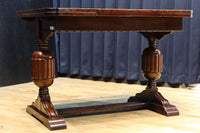 和モダンな脚装飾が魅力的なドローリーフテーブル BB2918