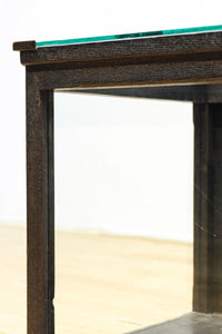 時代の雰囲気も楽しめる味わい深い五面ガラスケース BB2932