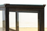 時代の雰囲気も楽しめる味わい深い五面ガラスケース BB2932