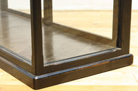 時代の雰囲気も楽しめる味わい深い五面ガラスケース BB2932