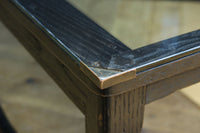 時代の雰囲気も楽しめる味わい深い五面ガラスケース BB2932