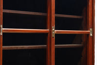 装飾性のある金具がお洒落なアイアンフレーム付きガラスケース BB2950