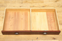 装飾性のある金具がお洒落なアイアンフレーム付きガラスケース BB2950