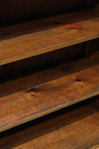 モールガラスがお洒落な観音扉の大型サイズ本棚 BB2977