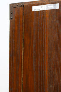 欅杢目に菊の金具を添えた風格漂う優美な米沢衣裳箪笥 BB3002