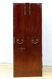 上品な漆の風合いが趣き深い庄内衣裳箪笥 BB3017