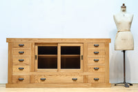 カウンターに!!木地の美しさがディスプレイを引き立てるガラスケース BB3026