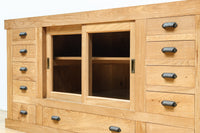 カウンターに!!木地の美しさがディスプレイを引き立てるガラスケース BB3026