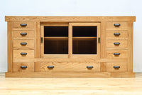 カウンターに!!木地の美しさがディスプレイを引き立てるガラスケース BB3026