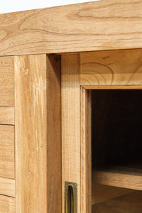 カウンターに!!木地の美しさがディスプレイを引き立てるガラスケース BB3026