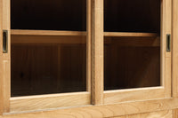 カウンターに!!木地の美しさがディスプレイを引き立てるガラスケース BB3026