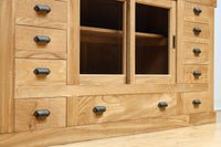 カウンターに!!木地の美しさがディスプレイを引き立てるガラスケース BB3026