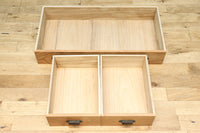 カウンターに!!木地の美しさがディスプレイを引き立てるガラスケース BB3026