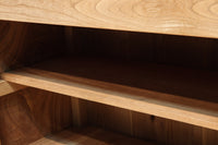 カウンターに!!木地の美しさがディスプレイを引き立てるガラスケース BB3026