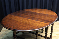 鮮やかで美しいオーバル型に広がるバタフライテーブル BB3030