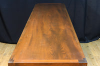 欅杢目が素晴らしい気品ある色味をした三重水屋箪笥 BB3042