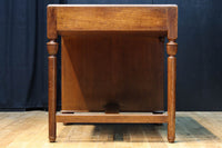 オークの風合いある杢目が美しいレトロデスク BB3046