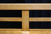 優しく温かみあるオーク材のレトロベンチ BB3051