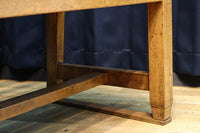 優しく温かみあるオーク材のレトロベンチ BB3051