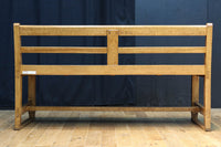 優しく温かみあるオーク材のレトロベンチ BB3051