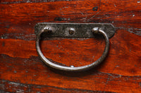 縁起の良い大型金具で凛とした威厳を放つ極上佐渡半櫃(はんがい) BB3054-MT