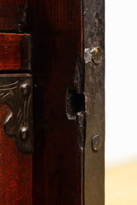 縁起の良い大型金具で凛とした威厳を放つ極上佐渡半櫃(はんがい) BB3054-MT