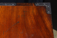 縁起の良い大型金具で凛とした威厳を放つ極上佐渡半櫃(はんがい) BB3054-MT