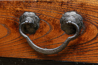 極上!! 華やかな欅杢目に龍虎金具が映える仙台衣裳箪笥 BB3062