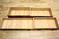 極上!! 華やかな欅杢目に龍虎金具が映える仙台衣裳箪笥 BB3062