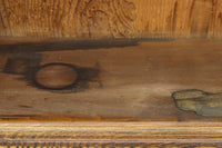 モールガラスが個性的なレトロ感溢れるお洒落なオークガラスケース BB3064