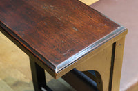 昭和レトロ!!可愛らしくまた悠々たる佇まいをした写真館のベンチ BB3072