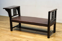 昭和レトロ!!可愛らしくまた悠々たる佇まいをした写真館のベンチ BB3072